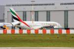 a6-eea/229130/ein-airbus-a380-861-von-emirates-airline Ein Airbus A380-861 von EMIRATES AIRLINE mit der Testkennung F-WWSI (spter A6-EEA) aufgenommen am 29.08.2012 am Flughafen Hamburg-Finkenwerder