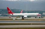 Reg.: HB-IIR Hersteller: BOEING Typ: 737-86Q Serien Nr.: 30295 Baujahr: 2004 Erstflug: 21.10.2004 aufgenommen am 23.01.2010 auf dem Flughafen Zrich