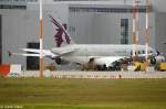 a7-apc/372814/ein-airbus-a380-861-von-qatar-airways Ein Airbus A380-861 von Qatar Airways mit der Testkennung F-WWAL flieg jetzt mit der Kennung A7-APC aufgenommen am 05.08.2014 am Flughafen Hamburg-Finkenwerder 