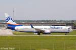 d-asxf/249806/eine-boeing-b737-8asw-von-sunexpress-deutschland Eine Boeing B737-8AS/W von SunExpress Deutschland mit der Kennung D-ASXF aufgenommen am 17.05.2012 auf dem Flughafen Stuttgart 