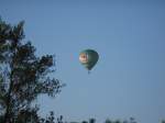 Ein Heiluftballon von Ballon Sport Blling mit der Kennung D-OBSW aufgenommen am 19.09.10 ber Hfingen